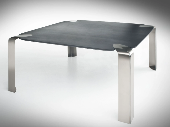 FLOW - Square crystal table _ F.lli Orsenigo